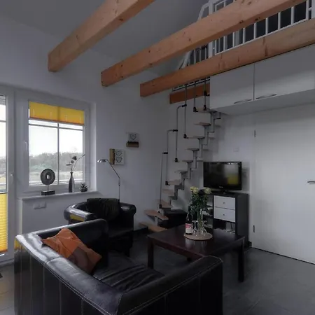 F-1084 Ruegenreif Fewo 04 Meerblick, Balkon Apartmán *